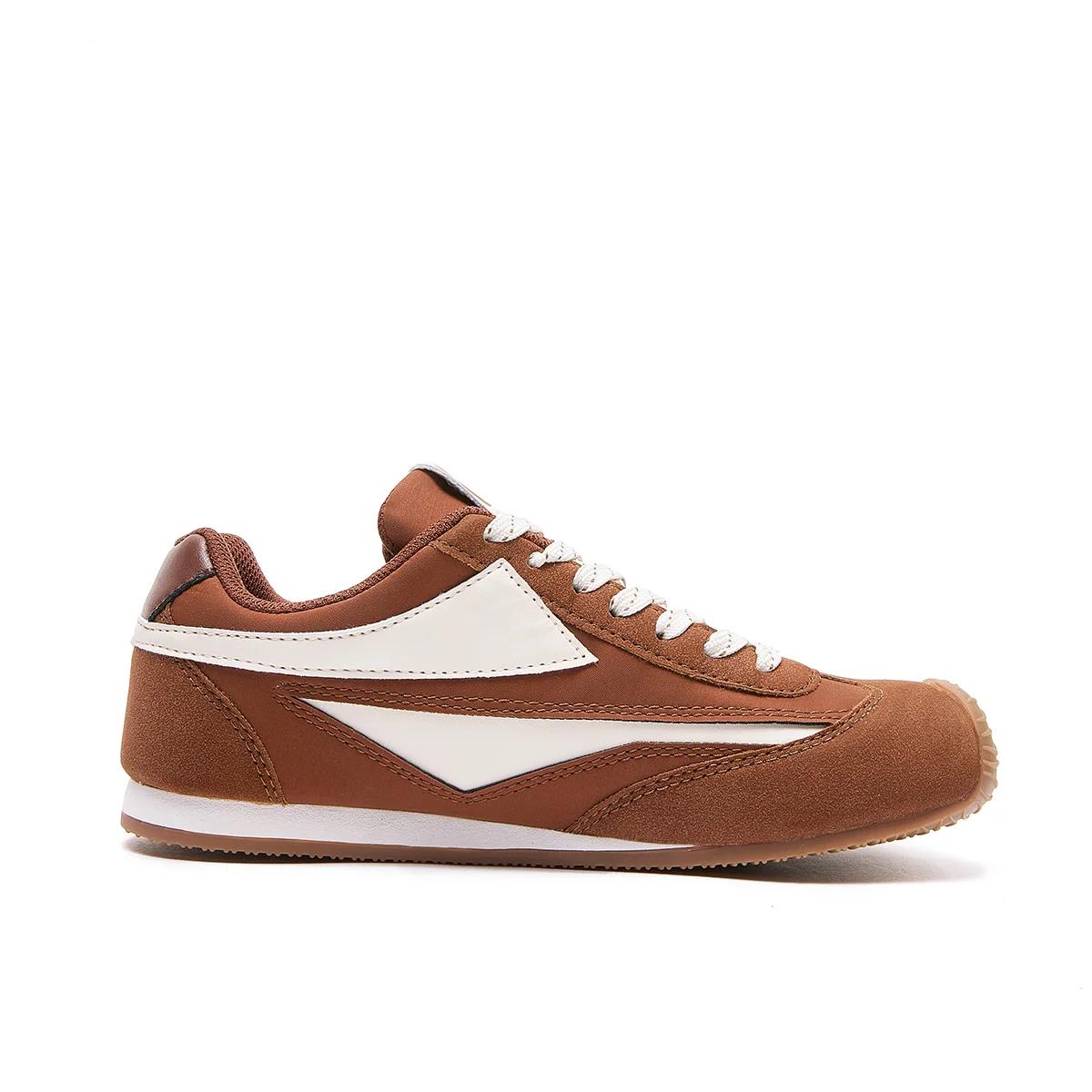Gexuosn Women Classic Retro Wide Sneakers Casual Tennis Shoe Barefoot Walking Anti Slip Trainers