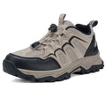 Men's Hiking Shoes Lightweight Trekking Trails Shoes Breathable Work Shoes Khaki