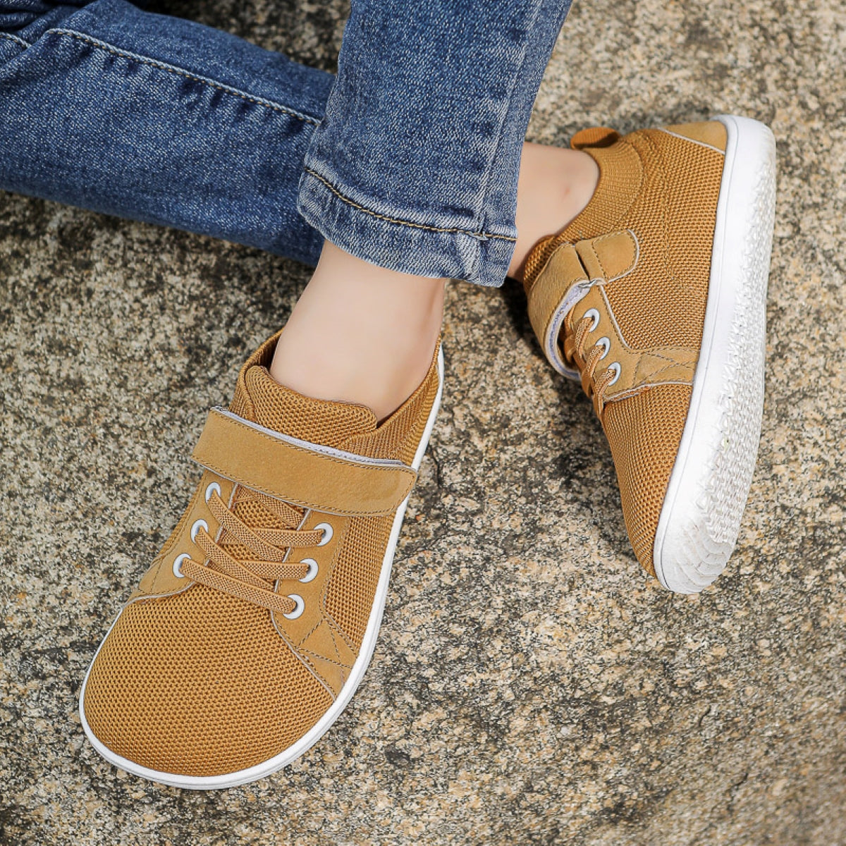 Toddler Shoes Girls Boys Wide Shoes Kids Barefoot Shoes Zero Drop Minimalist Sneakers Slip on Tennis Shoes