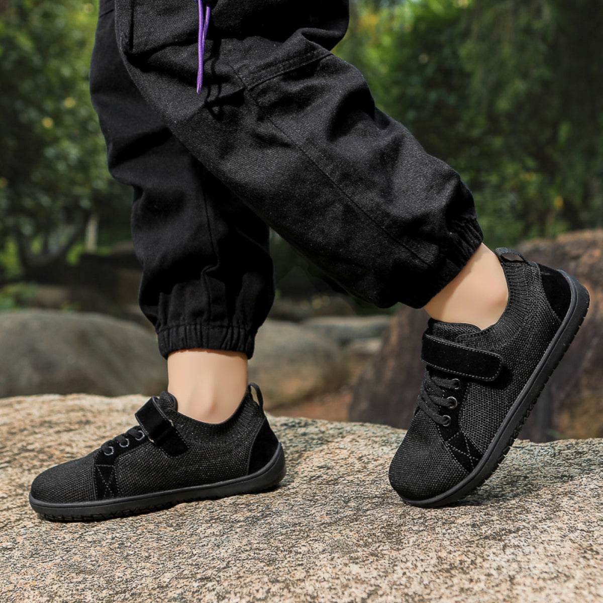 Toddler Shoes Girls Boys Wide Shoes Kids Barefoot Shoes Zero Drop Minimalist Sneakers Slip on Tennis Shoes