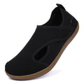 Gexuosn Men Wide Width Slippers Diabetic Shoes Adjustable Barefoot Walking Shoes for Arthritis Edema Feet