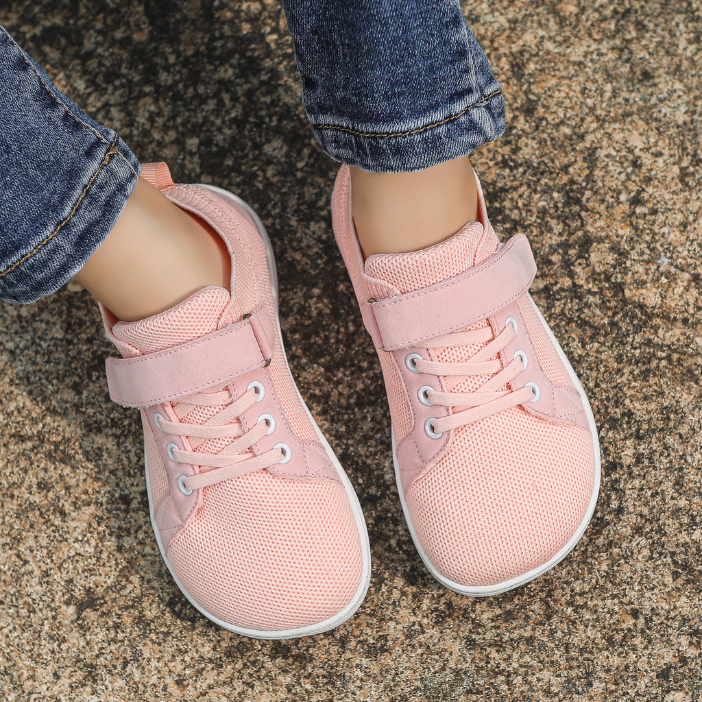 Toddler Shoes Girls Boys Wide Shoes Kids Barefoot Shoes Zero Drop Minimalist Sneakers Slip on Tennis Shoes