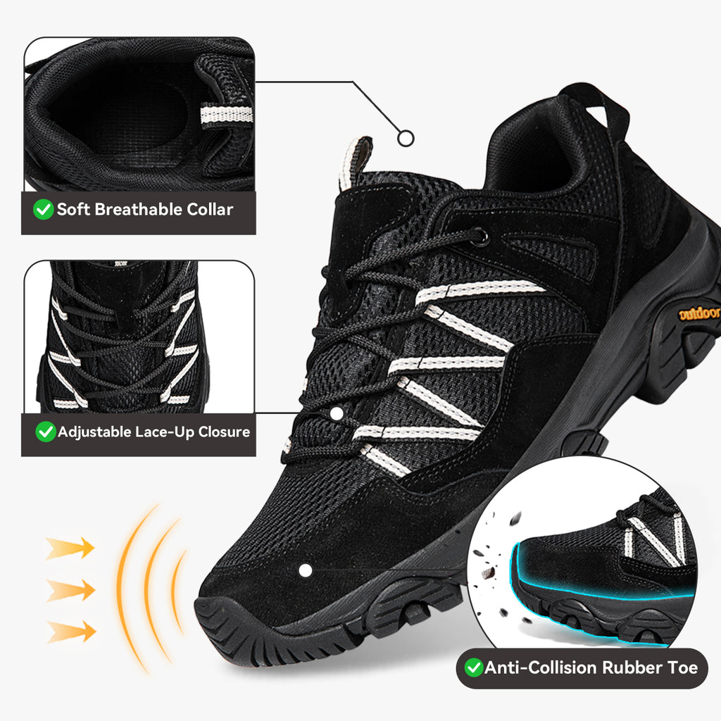 Women's Hiking Shoes Lightweight Breathable Arch Support Walking Sneakers Outdoor Hiking Boots