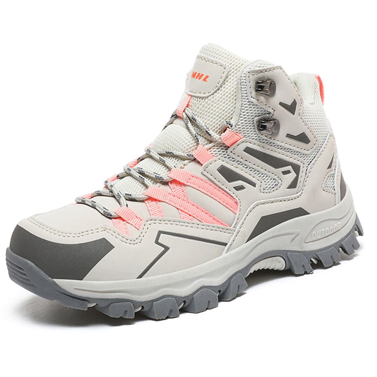 Gexuosn Women's Hiking Shoes Outdoor Trekking Backpacking Ankle Support Non-Slip Lightweight Boots