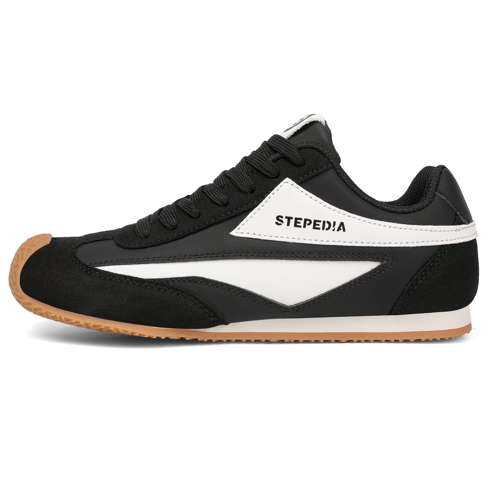 Gexuosn Women Classic Retro Wide Sneakers Casual Tennis Shoe Barefoot Walking Anti Slip Trainers