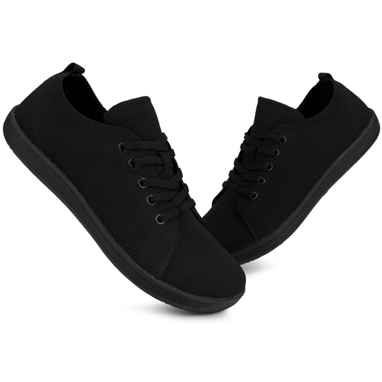 Gexuosn Womens Walking Shoes Wide Barefoot Shoes Minimalist Zero Drop Tennis Fashion Sneakers