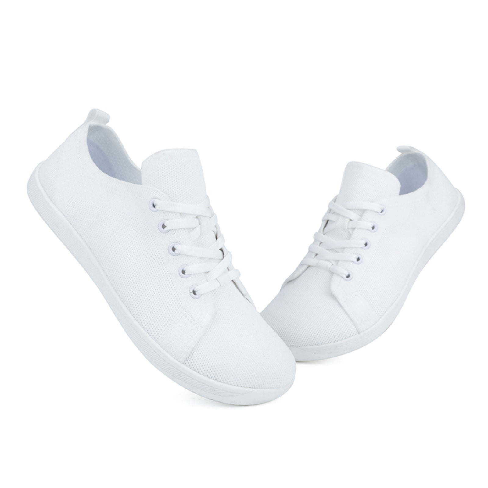 Gexuosn Womens Walking Shoes Wide Barefoot Shoes Minimalist Zero Drop Tennis Fashion Sneakers