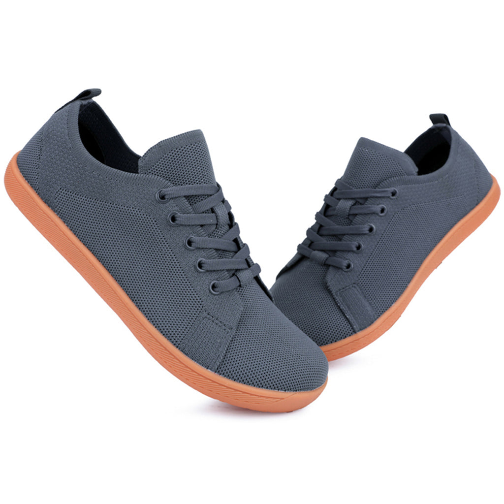 Gexuosn Mens Barefoot Walking Shoes Wide Zero Drop Minimalist Tennis Shoes Casual Shoes for Gym Driving