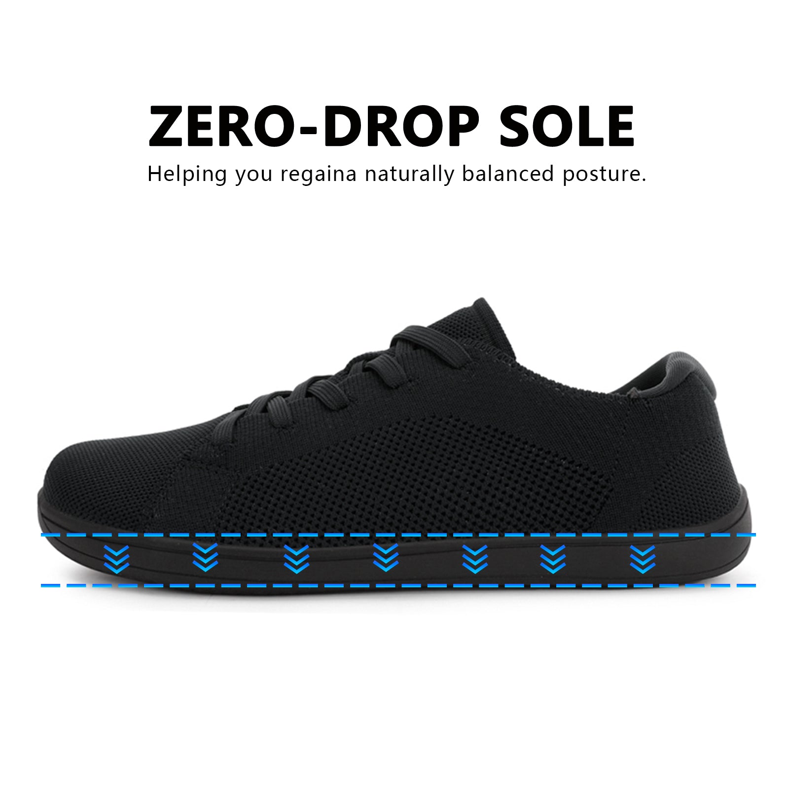 Walking Shoes for Women Wide Barefoot Shoes Zero Drop Shoes Breathable Minimalist Tennis Sneakers
