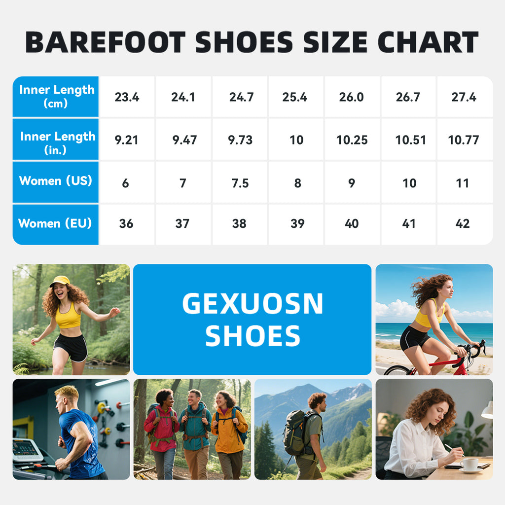Women's Walking Shoes Wide Toe Barefoot Shoes Minimalist Zero Drop Sole Sneakers Tennis Shoes