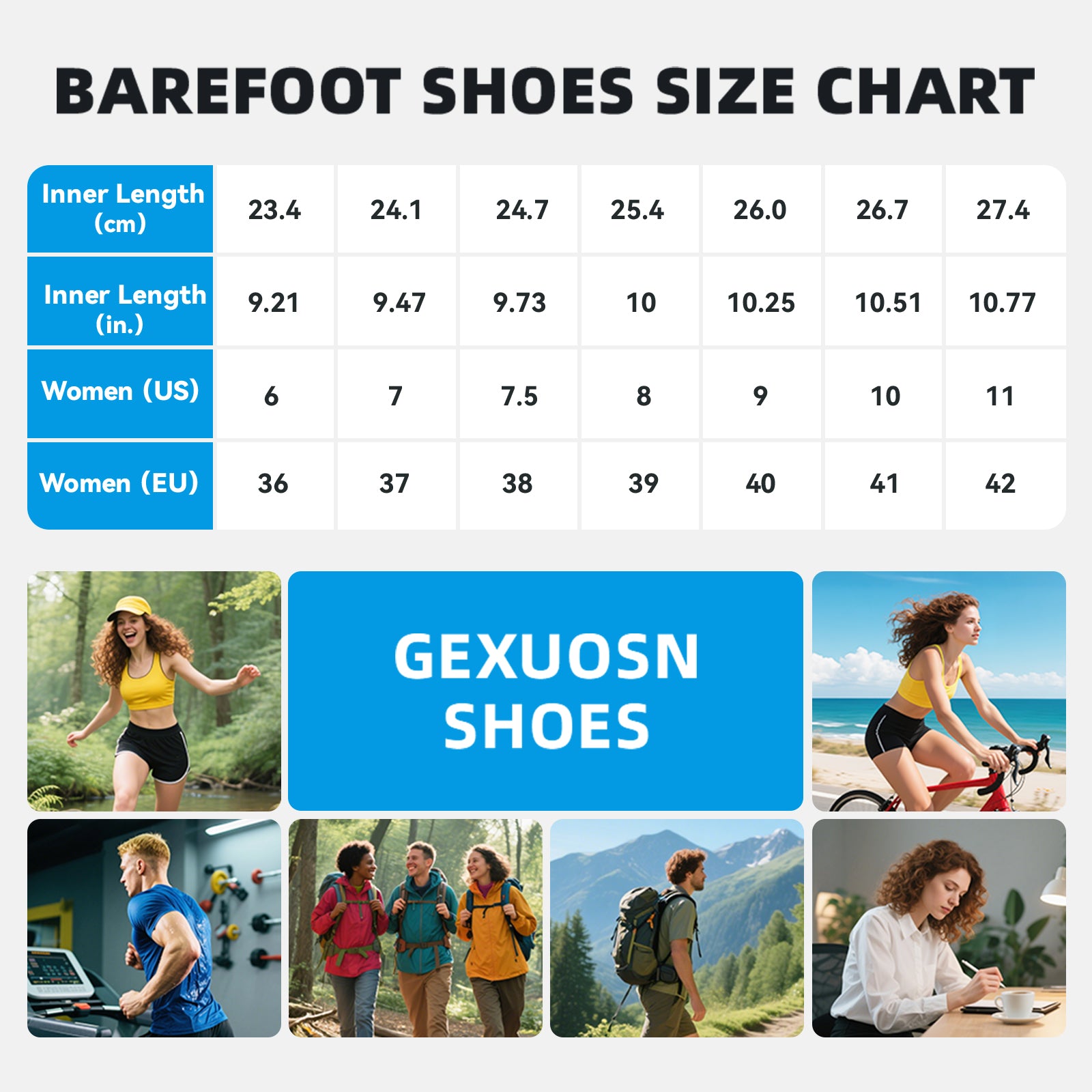 Women's Walking Shoes Wide Toe Barefoot Shoes Minimalist Zero Drop Sole Sneakers Tennis Shoes