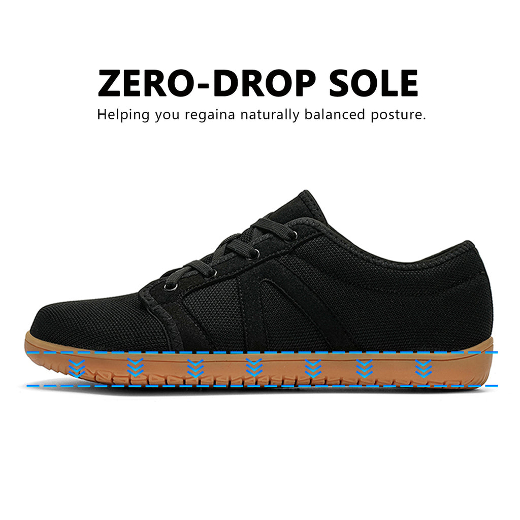 Men's Barefoot Shoes Zero Drop Wide Width Sneakers Lightweight Walking Shoes Tennis Shoes