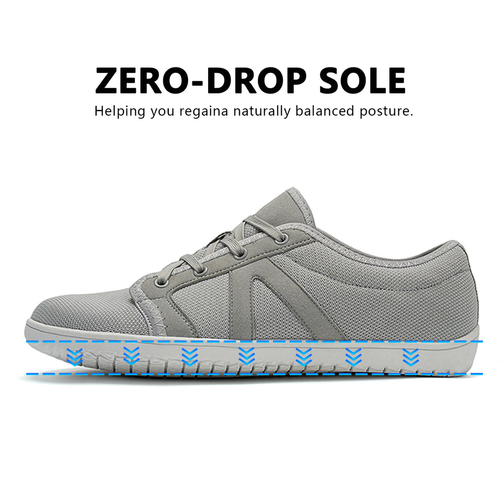 Men's Barefoot Shoes Zero Drop Wide Width Sneakers Lightweight Walking Shoes Tennis Shoes