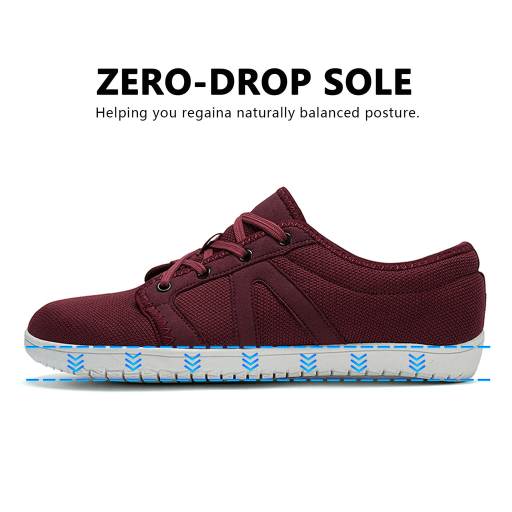 Women's Walking Shoes Wide Toe Barefoot Shoes Minimalist Zero Drop Sole Sneakers Tennis Shoes