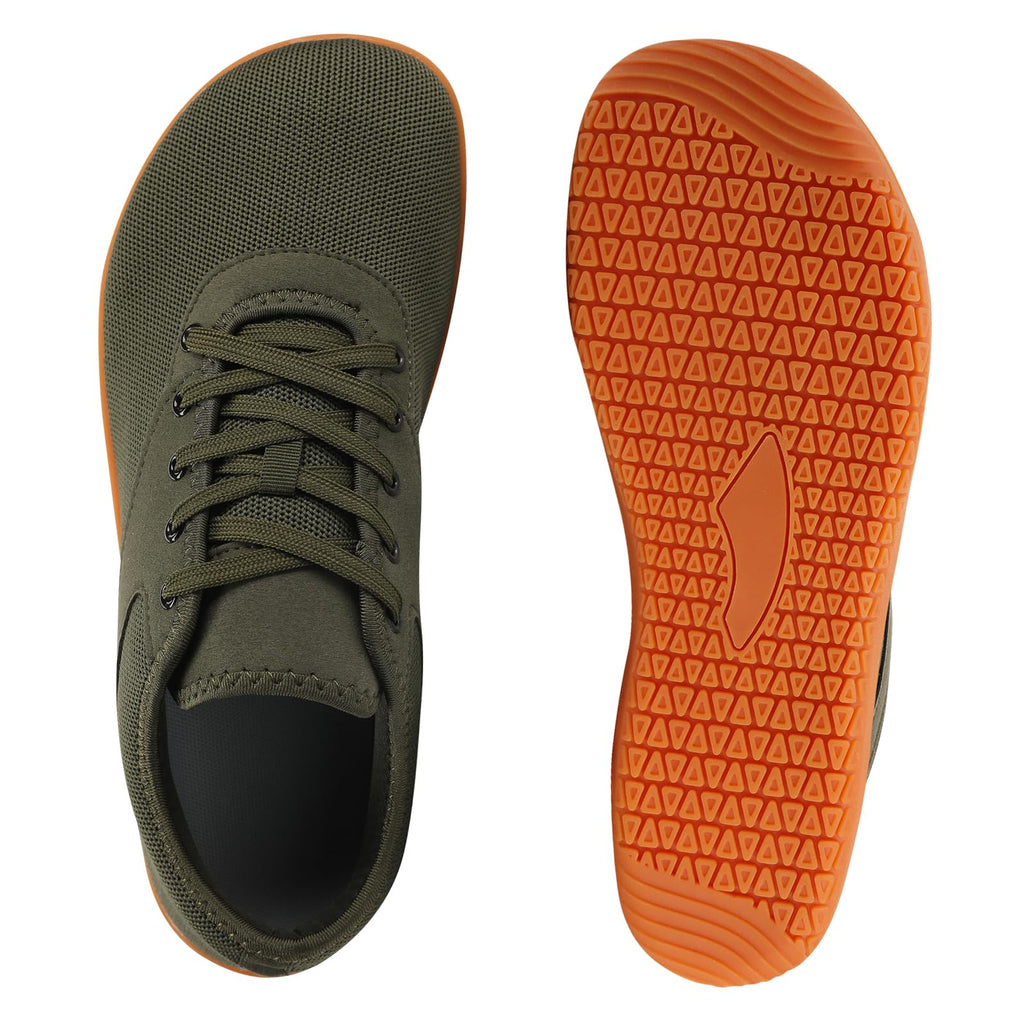 Mens Walking Shoes Wide Toe Barefoot Cross-Trainer Shoes Comfortable Tennis Shoes Fashion Sneakers