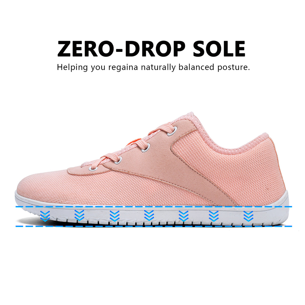 Womens Wide Width Barefoot Shoes Minimalist Walking Shoes Zero Drop Tennis Shoes Breathable Fashion Sneakers