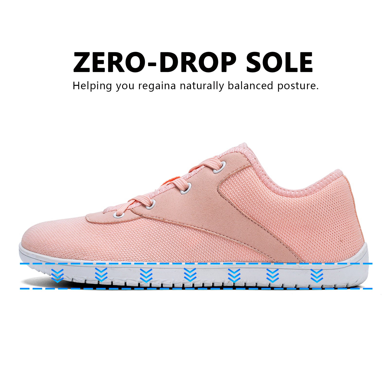 Womens Wide Width Barefoot Shoes Minimalist Walking Shoes Zero Drop Tennis Shoes Breathable Fashion Sneakers