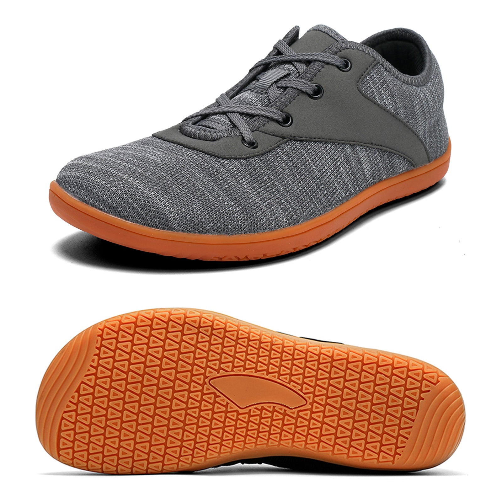 Mens Walking Shoes Wide Toe Barefoot Cross-Trainer Shoes Comfortable Tennis Shoes Fashion Sneakers
