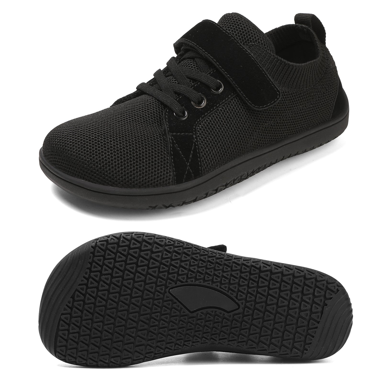 Toddler Shoes Girls Boys Wide Shoes Kids Barefoot Shoes Zero Drop Minimalist Sneakers Slip on Tennis Shoes