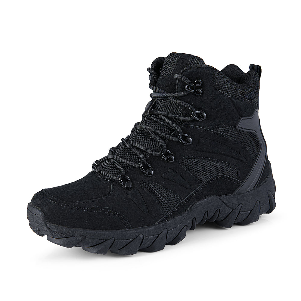 Men's Hiking Boots Lightweight Mid Ankle Trekking Trails Boots Work Boots
