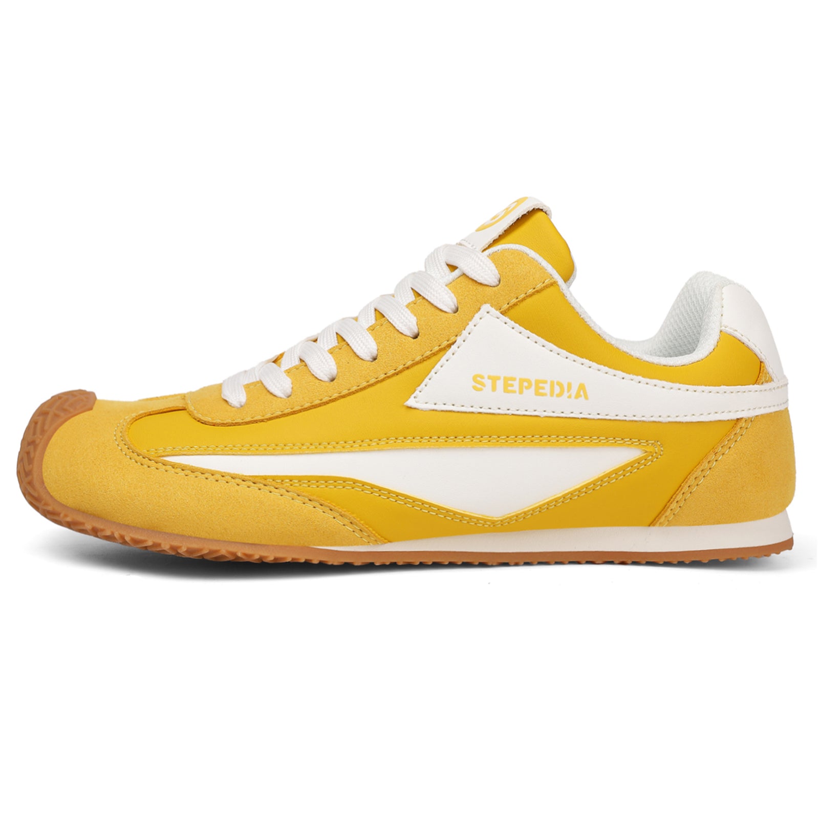 Gexuosn Women Classic Retro Wide Sneakers Casual Tennis Shoe Barefoot Walking Anti Slip Trainers