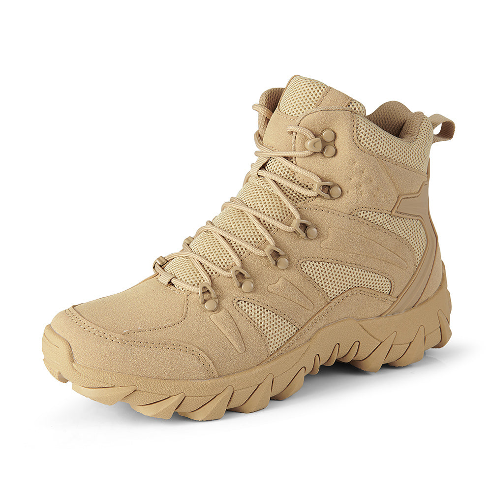 Men's Hiking Boots Lightweight Mid Ankle Trekking Trails Boots Work Boots