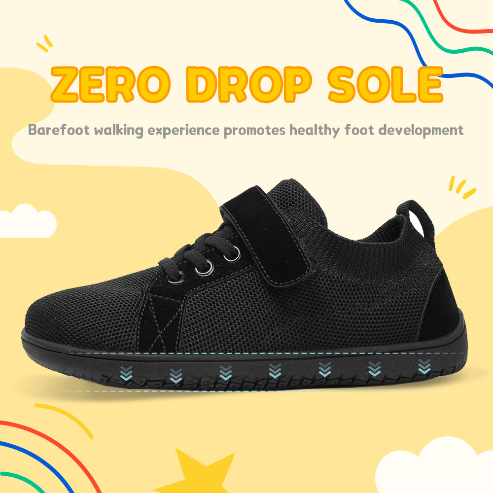 Toddler Shoes Girls Boys Wide Shoes Kids Barefoot Shoes Zero Drop Minimalist Sneakers Slip on Tennis Shoes
