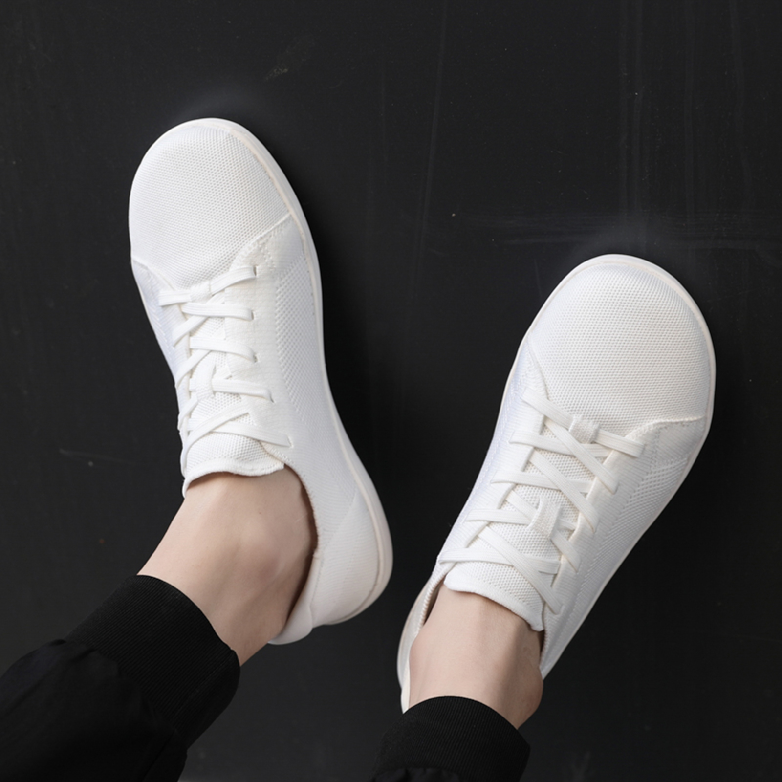Walking Shoes for Women Wide Barefoot Shoes Zero Drop Shoes Breathable Minimalist Tennis Sneakers